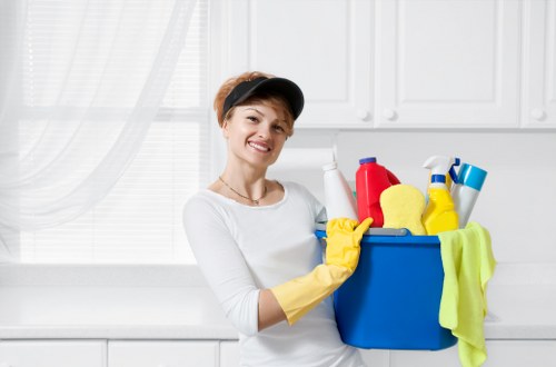 Controlled rug washing and drying process for homes in Upton Park
